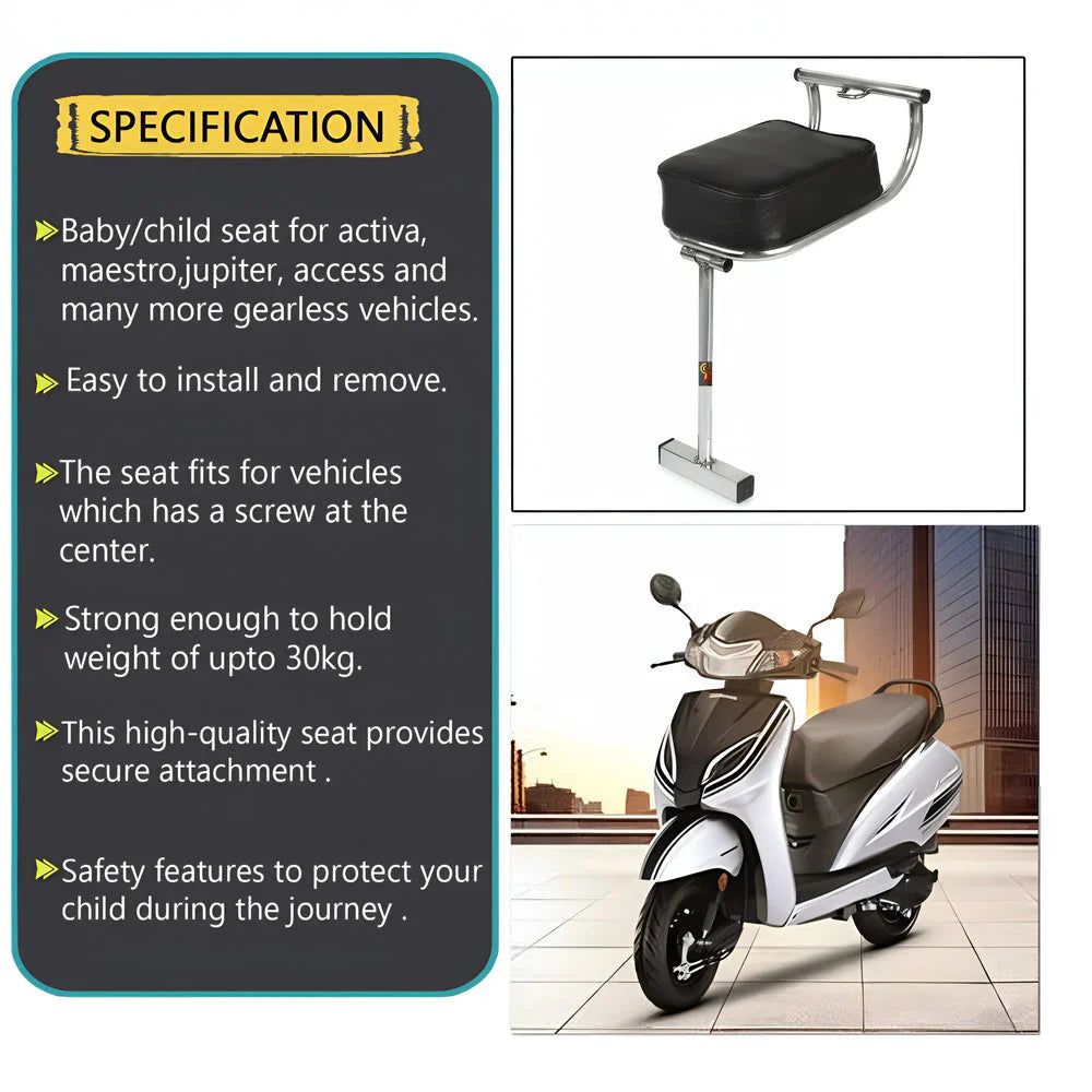 Portable Baby Seat For Scooters 🛵