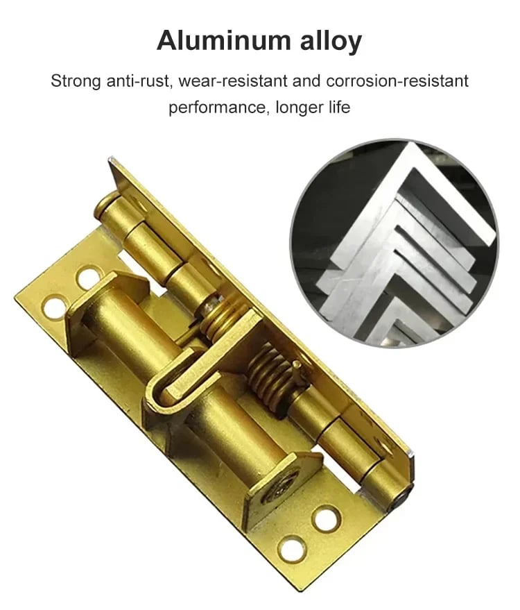 Automatic closing 4 Inch Spring Hinge