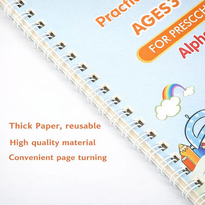 Magic Practice Copybook - Buy 1 Get 3 Free – 50% OFF Today!