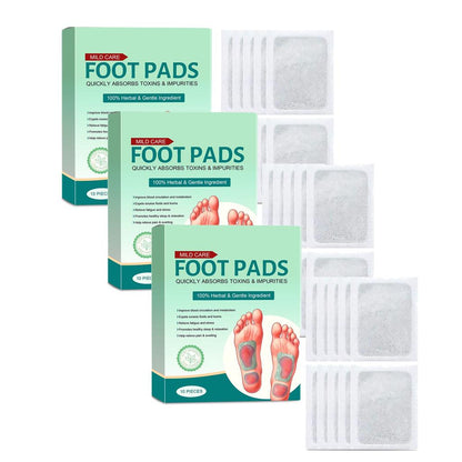100% Merbal & Gentle Ingredient Detox Foot Patch RG (1 BOX = 20 PATCHES-BUY 1 GET 3 FREE)