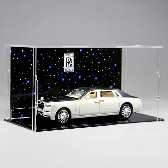 Rolls Royce Phantom 1:24 diecast scale model with Sound and Light Pullback Door Open