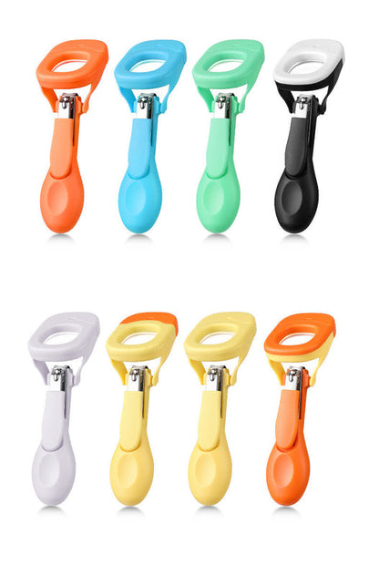Baby Nail Clipper Set with LED Light & Magnifier