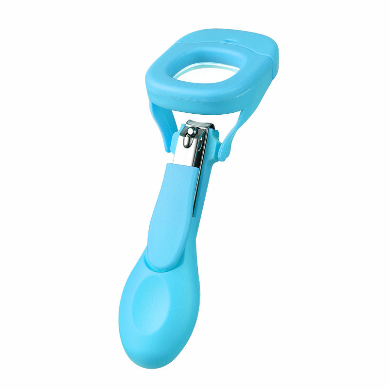 Baby Nail Clipper Set with LED Light & Magnifier