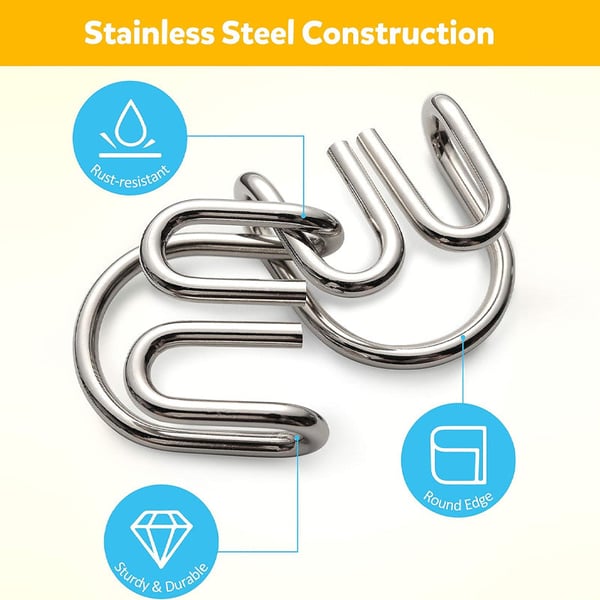 Metal Puzzle Ring,Educational intellectual Toys IQ Toys,Metal Brain teaser Puzzles